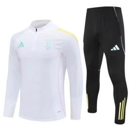 Juventus Trainingspakken 2025-26 - 1-4 Zip Wit