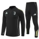 Juventus Trainingspakken 2025-26 - 1-4 Zip Zwart