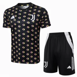 Juventus Trainingsshirt Pakken 2024-25 - Shorts Zwart