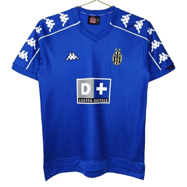 Juventus Uitshirt Retro 1999-2000 Voetbaltenue Juventus Uitshirt Retro 1999-2000 Voetbaltenue