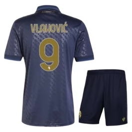 Juventus Vlahović 9 Third Shirt Kids 2024-2025 Voetbaltenue