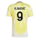 Juventus Vlahović 9 Uitshirt 2024-2025 Voetbaltenue