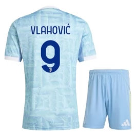 Juventus Vlahović 9 Uitshirt Kids 2025-2026 Voetbaltenue