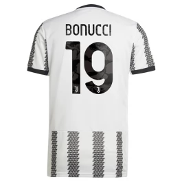 Juventus Voetbaltenue Bonucci 19 2022-2023 Thuisshirt