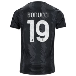 Juventus Voetbaltenue Bonucci 19 2022-2023 Uitshirt