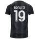Juventus Voetbaltenue Bonucci 19 2022-2023 Uitshirt