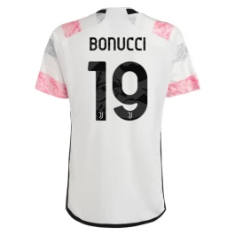 Juventus Voetbaltenue Bonucci 19 2023-2024 Uitshirt