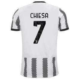 Juventus Voetbaltenue Chiesa 7 2022-2023 Thuisshirt