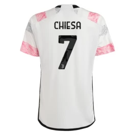 Juventus Voetbaltenue Chiesa 7 2023-2024 Uitshirt