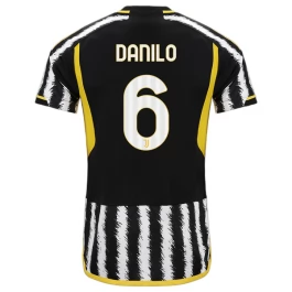 Juventus Voetbaltenue Danilo 6 2023-2024 Thuisshirt
