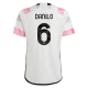 Juventus Voetbaltenue Danilo 6 2023-2024 Uitshirt