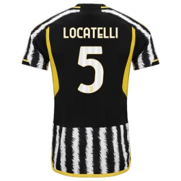 Juventus Voetbaltenue Locatelli 5 2023-2024 Thuisshirt