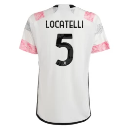 Juventus Voetbaltenue Locatelli 5 2023-2024 Uitshirt