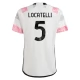 Juventus Voetbaltenue Locatelli 5 2023-2024 Uitshirt