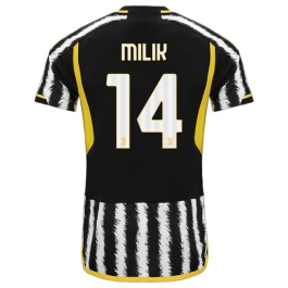 Juventus Voetbaltenue Milik 14 2023-2024 Thuisshirt