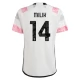 Juventus Voetbaltenue Milik 14 2023-2024 Uitshirt