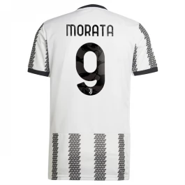 Juventus Voetbaltenue Morata 9 2022-2023 Thuisshirt