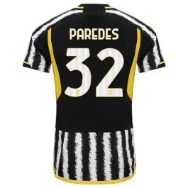 Juventus Voetbaltenue Paredes 32 2023-2024 Thuisshirt