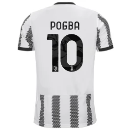 Juventus Voetbaltenue Pogba 10 2022-2023 Thuisshirt