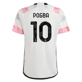 Juventus Voetbaltenue Pogba 10 2023-2024 Uitshirt