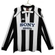 Juventus Voetbaltenue Retro 1997-1998 Thuisshirt - L/S