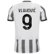 Juventus Voetbaltenue Vlahovic 9 2022-2023 Thuisshirt