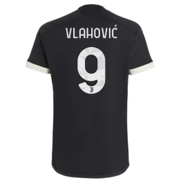 Juventus Voetbaltenue Vlahovic 9 2023-2024 Third Shirt