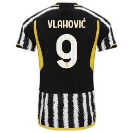 Juventus Voetbaltenue Vlahovic 9 2023-2024 Thuisshirt