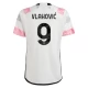 Juventus Voetbaltenue Vlahovic 9 2023-2024 Uitshirt