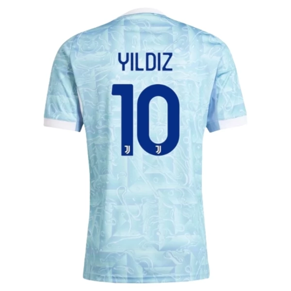 Juventus Yildiz 10 Uitshirt 2025-2026 Voetbaltenue Juventus Yildiz 10 Uitshirt 2025-2026 Voetbaltenue