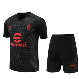 Kids AC Milan Trainingsshirt Pakken 2023-24 - Shorts Zwart