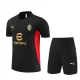 Kids AC Milan Trainingsshirt Pakken 2024-25 - Shorts Zwart