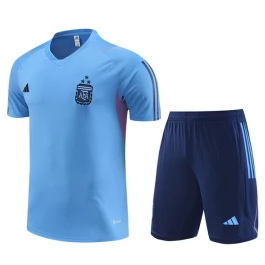 Kids Argentinië Trainingsshirt Pakken 2023-24 - Shorts Blauw