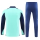 Kids Arsenal Trainingspakken 2024-25 - 1-4 Zip Blauw