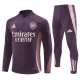 Kids Arsenal Trainingspakken 2024-25 - 1-4 Zip Purper