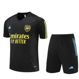 Kids Arsenal Trainingsshirt Pakken 2023-24 - Shorts Zwart