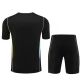 Kids Arsenal Trainingsshirt Pakken 2023-24 - Shorts Zwart Geel