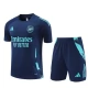 Kids Arsenal Trainingsshirt Pakken 2024-25 - Shorts Blauw