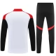 Kids Arsenal Trainingssweaterpak 2025-26 - 1-4 Zip Wit