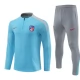 Kids Atlético Madrid Trainingspakken 2024-25 - 1-4 Zip Blauw
