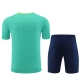 Kids Brazilië Trainingsshirt Pakken 2024-25 - Shorts Groen