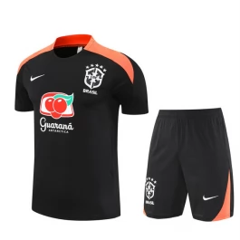 Kids Brazilië Trainingsshirtpak 2025-26 - Shorts Zwart
