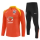 Kids Brazilië Trainingssweaterpak 2025-26 - 1-4 Zip Oranje