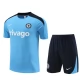 Kids Chelsea Trainingsshirt Pakken 2024-25 - Shorts Blauw