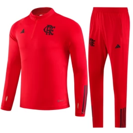 Kids CR Flamengo Trainingspakken 2023-24 - 1-4 Zip Rood