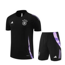 Kids Duitsland Trainingsshirt Pakken 2024-25 - Shorts Zwart