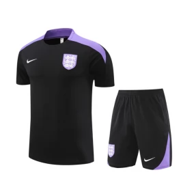 Kids Engeland Trainingsshirt Pakken 2024-25 - Shorts Zwart