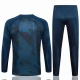 Kids FC Barcelona Trainingspakken 2023-24 - 1-4 Zip Blauw