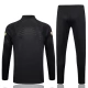 Kids FC Barcelona Trainingspakken 2023-24 - 1-4 Zip Zwart