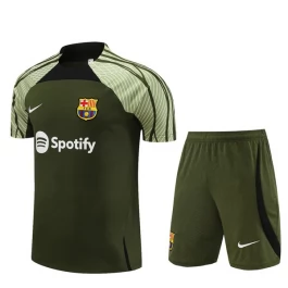 Kids FC Barcelona Trainingsshirt Pakken 2023-24 - Shorts Dark Groen